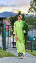 Load image into Gallery viewer, Tie & dye pure chinon fancy celebrities wear coordset