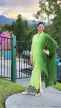 Load image into Gallery viewer, Tie & dye pure chinon fancy celebrities wear coordset