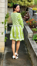 Load image into Gallery viewer, Green lakhnawi dress