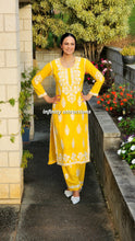 Load image into Gallery viewer, Yellow Lakhnawi suit