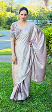 Load image into Gallery viewer, Blush pink saree