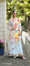 Load image into Gallery viewer, Yellow floral plazo suit
