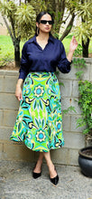 Load image into Gallery viewer, 2 piece Navy skirt set