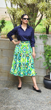 Load image into Gallery viewer, 2 piece Navy skirt set
