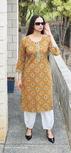 Load image into Gallery viewer, Musturd kurta only