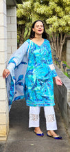 Load image into Gallery viewer, Blue pant suit