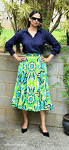 Load image into Gallery viewer, 2 piece Navy skirt set