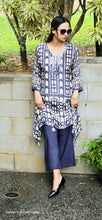 Load image into Gallery viewer, Natural creape lilac coord set
