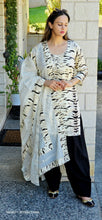Load image into Gallery viewer, Tiger print Rayon salwar suit