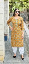 Load image into Gallery viewer, Musturd kurta only