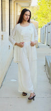 Load image into Gallery viewer, Off white 3 piece jacket coordset