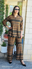 Load image into Gallery viewer, Gaji peplum silk coordset
