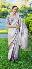 Load image into Gallery viewer, Blush pink saree