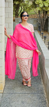 Load image into Gallery viewer, Peach Afghani salwar suit