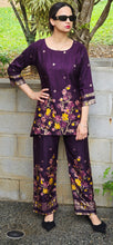 Load image into Gallery viewer, Jamuni gaji silk coord set