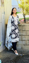 Load image into Gallery viewer, Black cotton suit