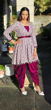 Load image into Gallery viewer, Peplum samosa salwar suit with belt