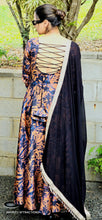 Load image into Gallery viewer, Full flare frock suit
