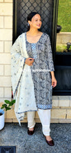 Load image into Gallery viewer, Navy blue salwar suit