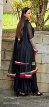 Load image into Gallery viewer, Black designer gahara suit