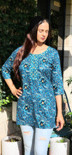 Load image into Gallery viewer, Blue kurta