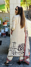 Load image into Gallery viewer, Beige Pakistani designer suit