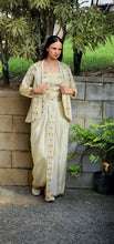 Load image into Gallery viewer, 3 piece drape skirt set
