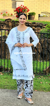 Load image into Gallery viewer, Black white salwar suit