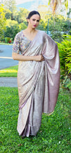 Load image into Gallery viewer, Blush pink saree