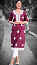 Load image into Gallery viewer, Purple kurta only
