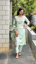 Load image into Gallery viewer, Pista green pant suit
