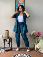 Load image into Gallery viewer, Teal blue coord set
