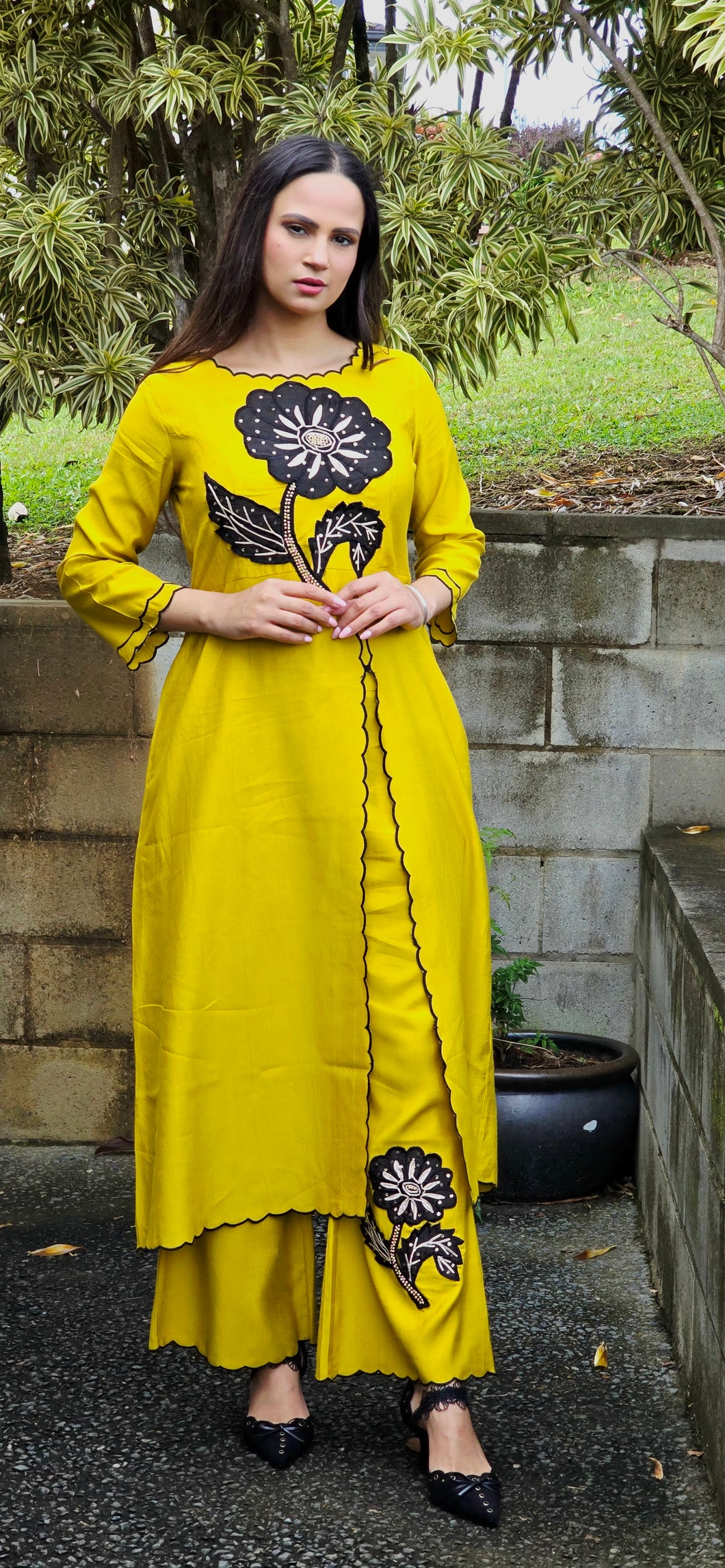 Musturd Flower set