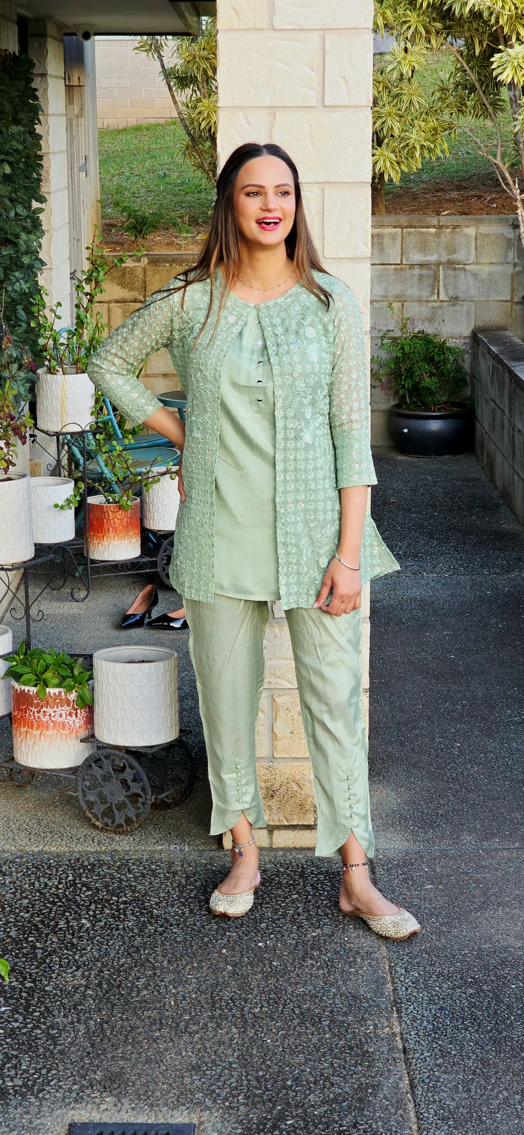 3 piece jacket coordset