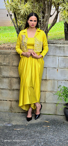 3 piece Dhoti cordset