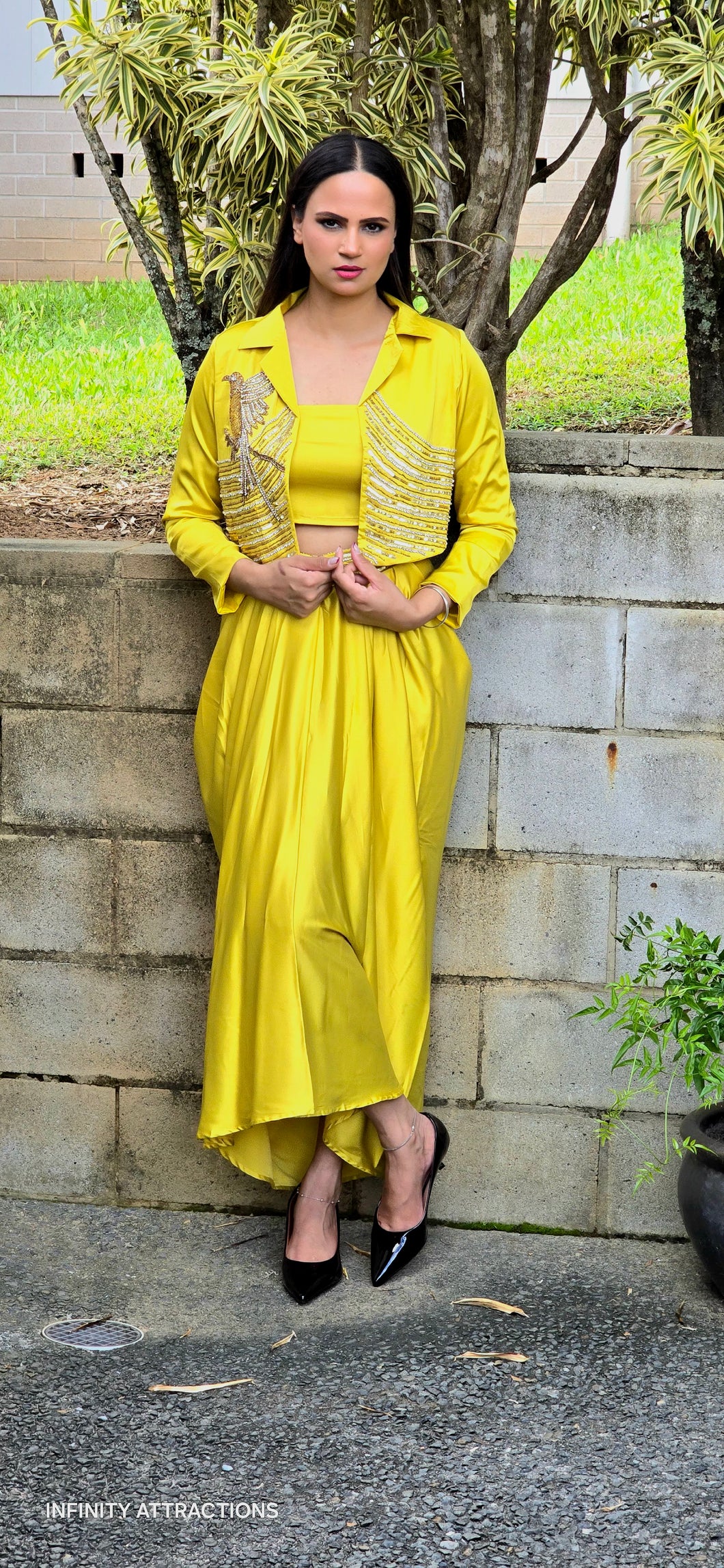 3 piece Dhoti cordset