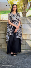 Load image into Gallery viewer, Black floral 3 piece cordset (available on pre booking)
