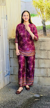 Load image into Gallery viewer, Semi Gaji silk coordset
