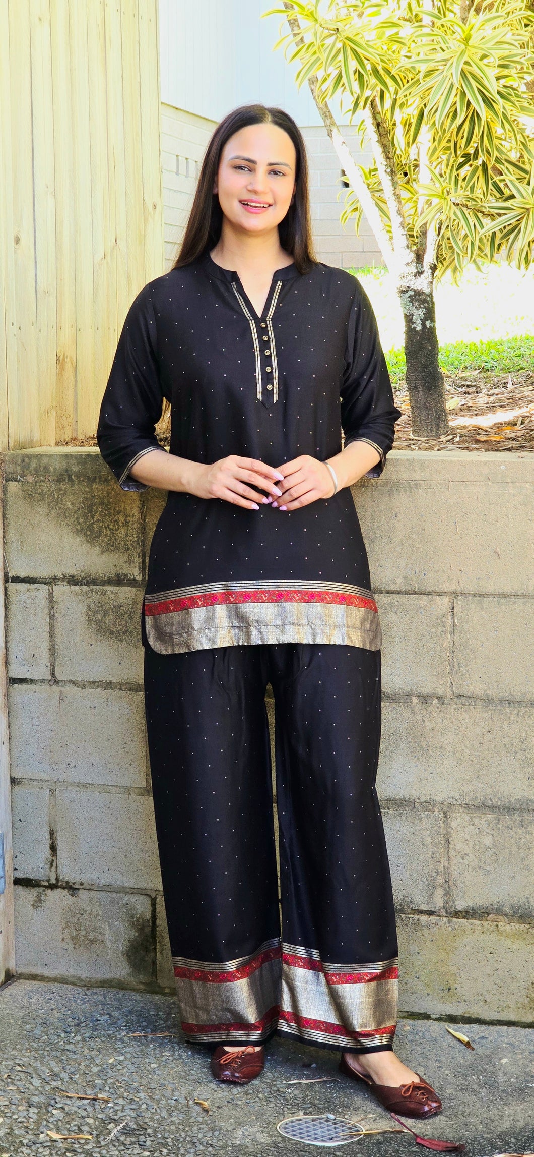 Gaji silk coordset