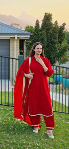 Red Karva suit (TAKING PRE ORDERS)