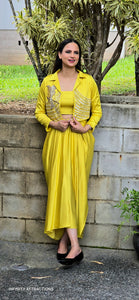 3 piece Dhoti cordset