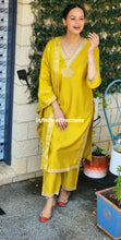 Load image into Gallery viewer, Mehndi pant suit
