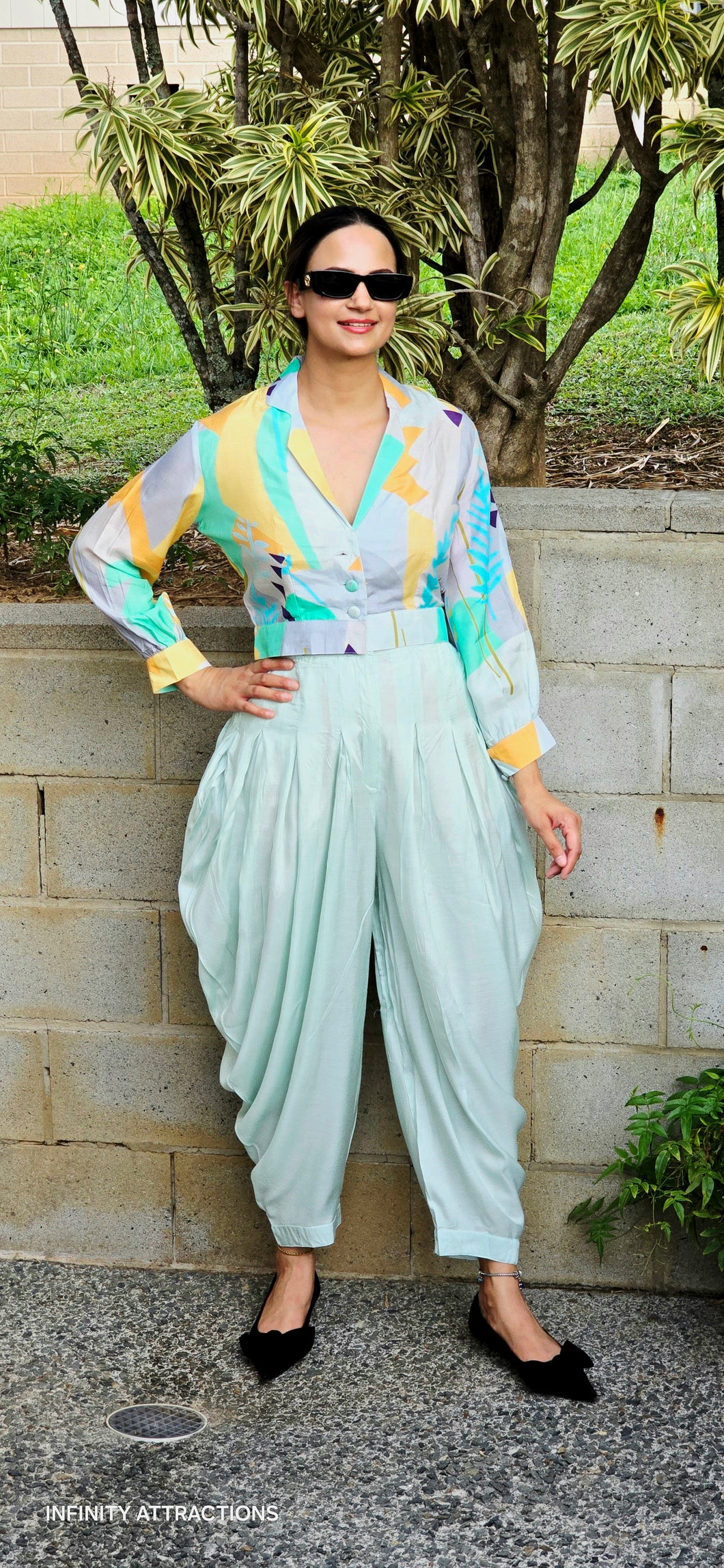2 piece indowestern set