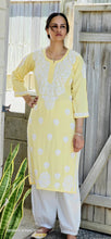 Load image into Gallery viewer, Light yellow kurta only
