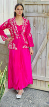 Load image into Gallery viewer, 3 piece designer skirt set with jacket

