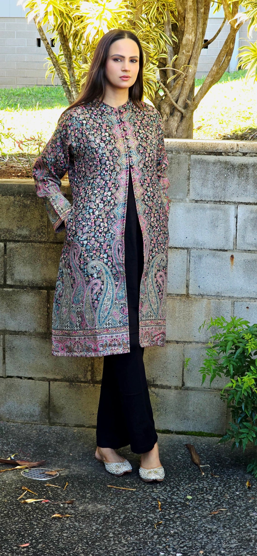 Jamabar 3 piece pashmina coordset