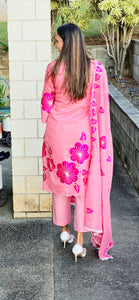 Pink boutique suit