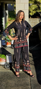 Malabar silk coordset