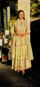 Gold lengha set