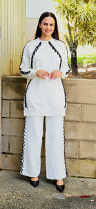 Wollen track suit